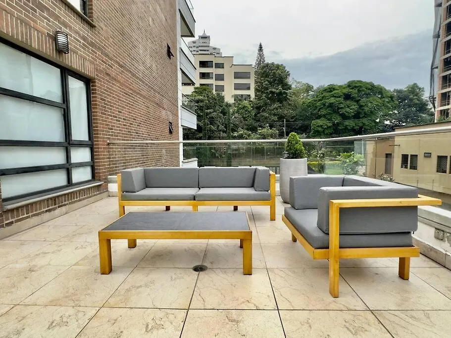 公寓 202 Family Haven In El Poblado: Spacious & Charming 麦德林 哥伦比亚
